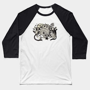 Eyeball Camera Baseball T-Shirt